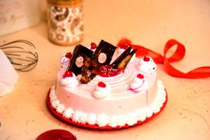 Pink Strawberry Cake