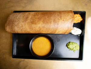 Rava Onion Masala Dosa 