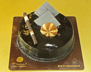 Chocolate Fantasy Cake (Eggless)