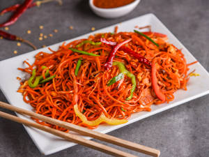 Veg Schezwan Hakka Noodles