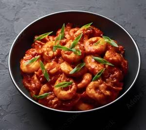 Schezwan Dry Prawns