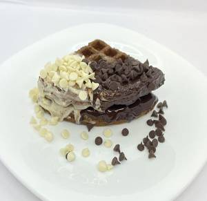 White And Dark Overload Waffle