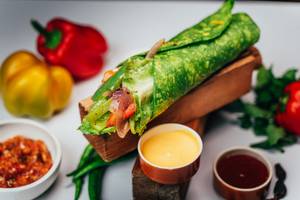 Mix Vegetable Kathi Roll