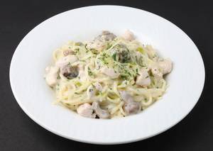 Spaghetti Alfredo (Non-veg) [Chicken]