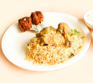 Chicken Lollypop Biryani