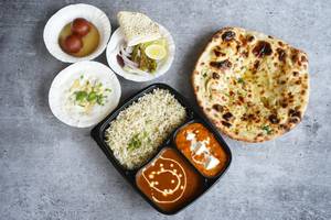 Amritsari Kulcha Thali
