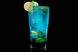 Blue Curacao Classic Mocktail