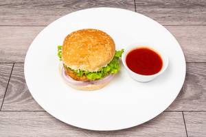 Double Cheese Veg Burger