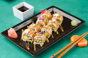 Spicy Avocado Sushi Roll