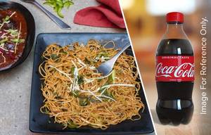 Veg Manchurian & Noodles + 250ml Pepsi