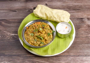 Bisi Bele Bhaat With Papad