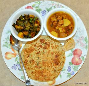 Paratha Sabziwali Thali