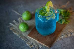 Blue Curacao Mojito