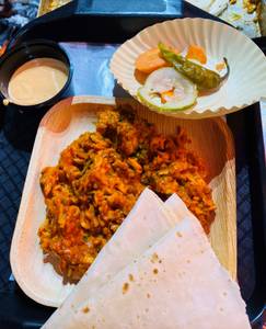 Cheese Charcoal Shawarma Plate