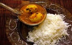 Egg Curry + 4 Rice