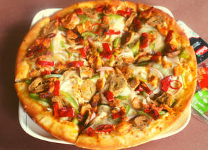 Tripple Chicken Cheese Pizza