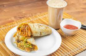 Paneer Roll + Cold Coffee