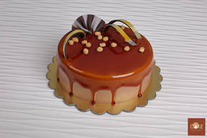 Choco Caramel Cake (500 Gm)