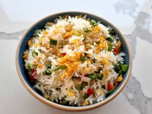 Crushed Chilli Vegetable Fried Rice