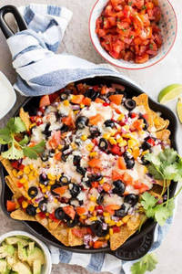 Veg Loaded Nachos