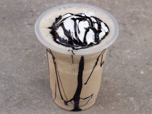 Cold Coffee with Vanilla Ice cream