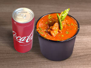 Chicken Curry Homestyle + coke 300 ml can