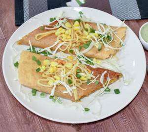 Corn Cheese Masala Dosa