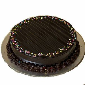 Sprinkle Chocolate Cake