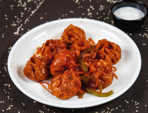 Veg Manchurian Momos