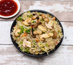 Mushroom Fried Rice