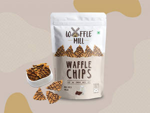 Waffle Chips Milk Choco Drizzle 85g