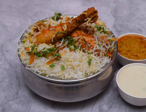 Dum Biriyani ( 2pics Chicken ) Full