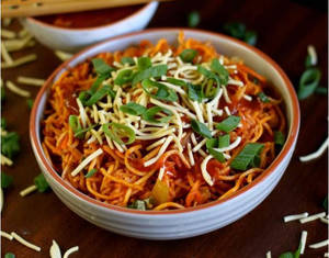 Veg Triple Schezwan Noodles