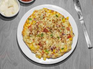 8" Corn Cheese Pizza