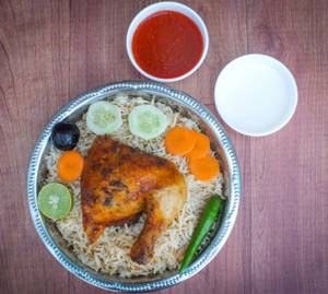 Chicken Kuzhimandi Half