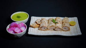 Chicken Seekh Roomali Roll
