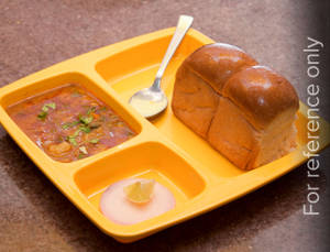 Jain Cheese Pav Bhaji