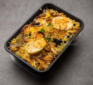 Egg Tawa Biryani