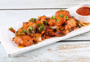 Chilly Chicken Dry