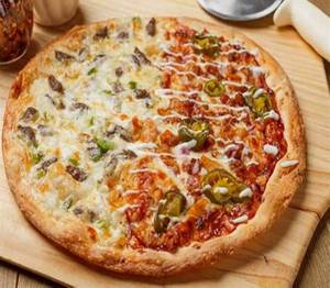 Crust Cheese Tomato Pizza