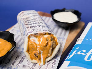 Butter Chicken Shawarma