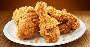 Crusty Fried Chicken (2 Pcs) Combo