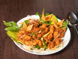 Chilli Prawns