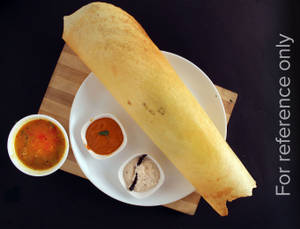 Onion Rava Plain Dosa