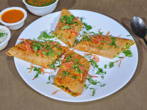 Spring with Cheese Masala Dosa
