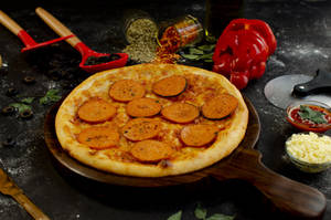 Chicken Pepperoni Pizza