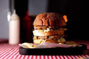 Grilled Fish Burger