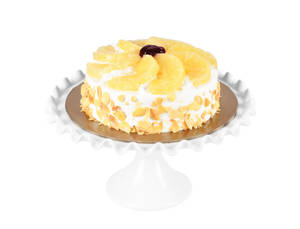Eggless Pineapple Cream Cake (800 gms ( 219.18 Kcal)