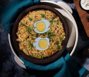 High Fibre Egg Biryani With Brown Rice (Serves 1 (2 Eggs))