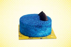 Blueberry Cheese Eggless Cake (1 Kg)